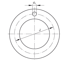 推力墊圈 EGW42-E40-B, 推力墊圈，免維護(hù)，帶銅襯